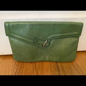 ELA green clutch 12x6